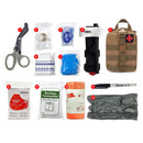 KIT PRIMEIROS SOCORROS 16 ITENS BOLSA SISTEMA MOLLE