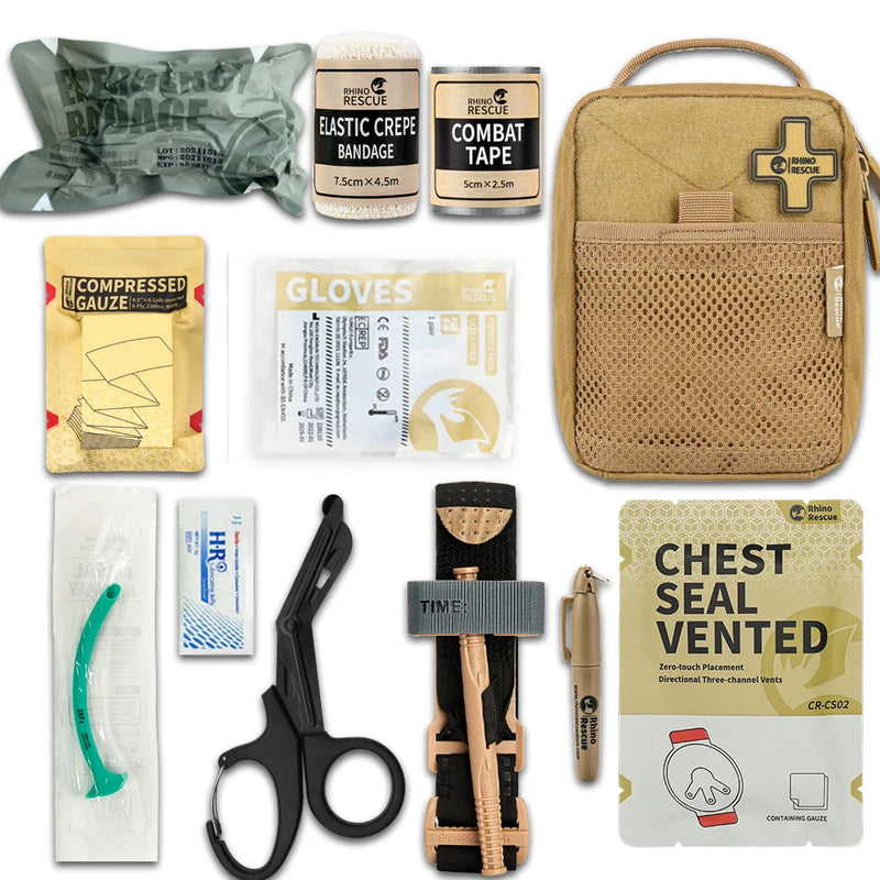 KIT PRIMEIROS SOCORROS RHINO RESCUE COMPLETO [PROMOÇÃO]