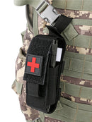 Kit Torniquete Tático Original Tesoura de Resgate Primeiros Socorros