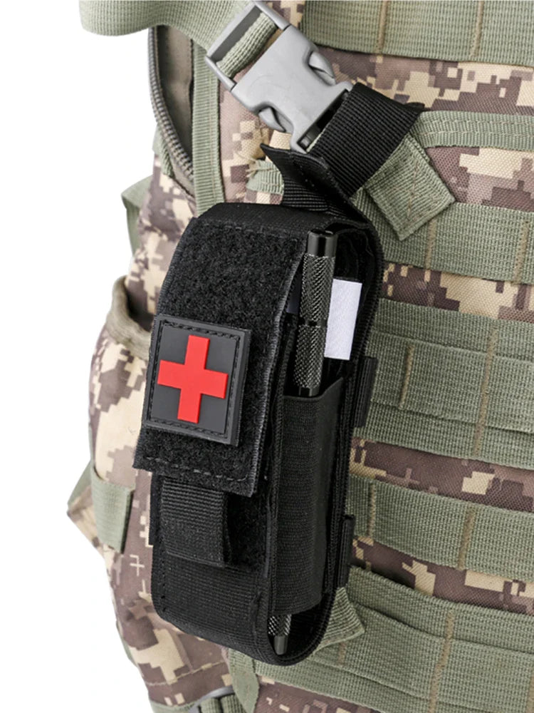 Kit Torniquete Tático Original Tesoura de Resgate Primeiros Socorros
