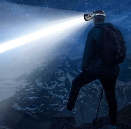 Lanterna de Cabeça Tática Militar [50000LUMENS]