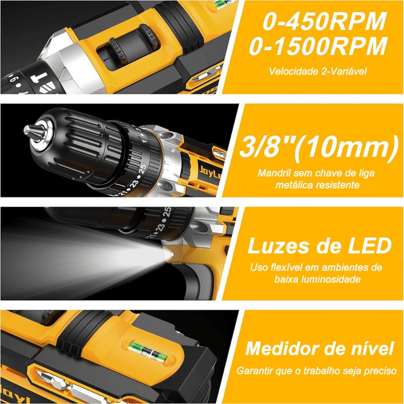 Parafusadeira de Impacto MaxTitanium