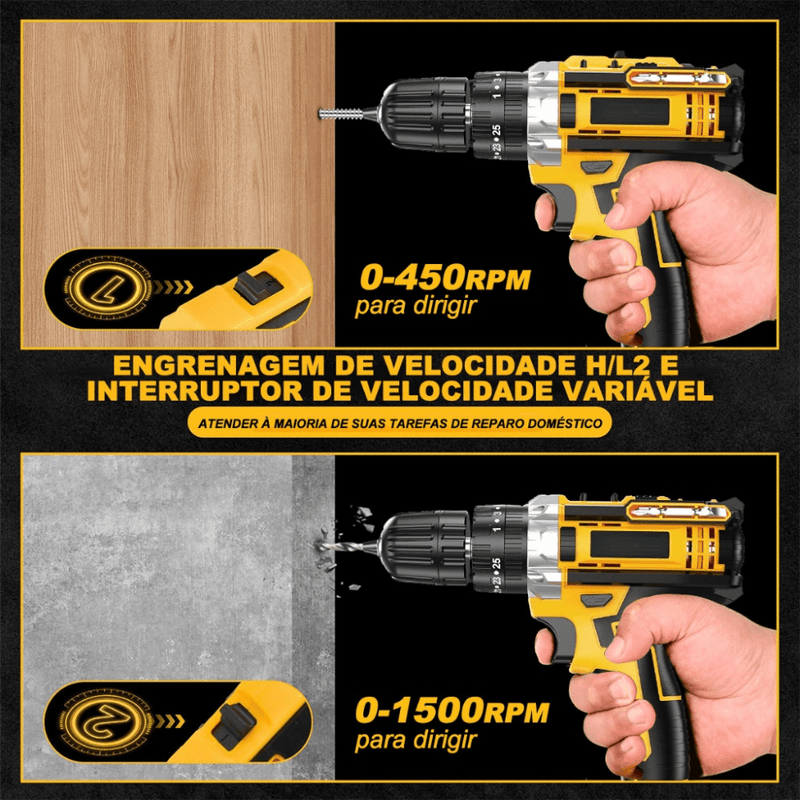 Parafusadeira de Impacto MaxTitanium