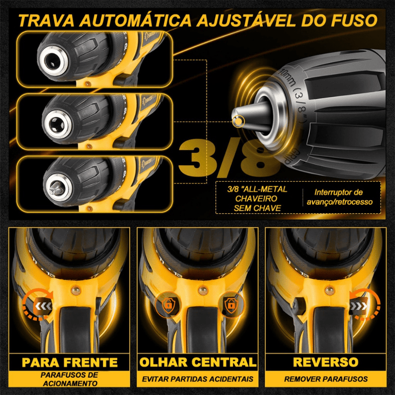 Parafusadeira de Impacto MaxTitanium