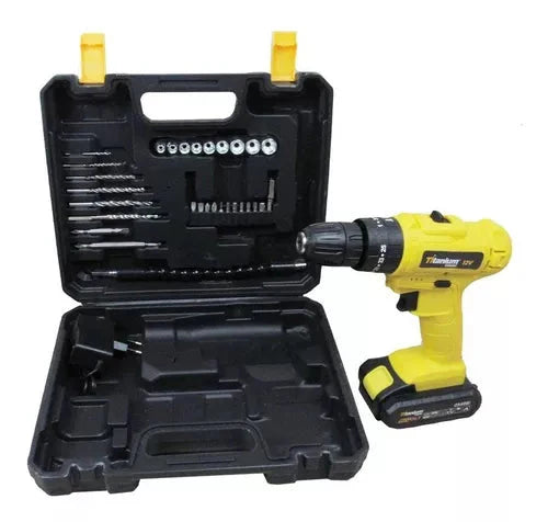 Parafusadeira Titanium 12V [KIT COMPLETO]