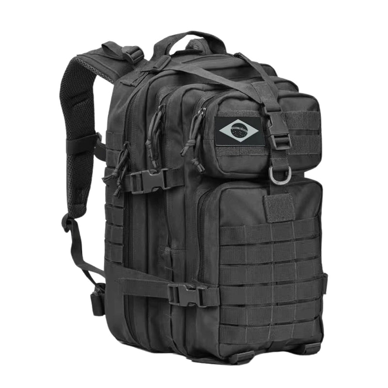 Mochila Tática de 50 Litros + Patch -  Reforçada e impermeável