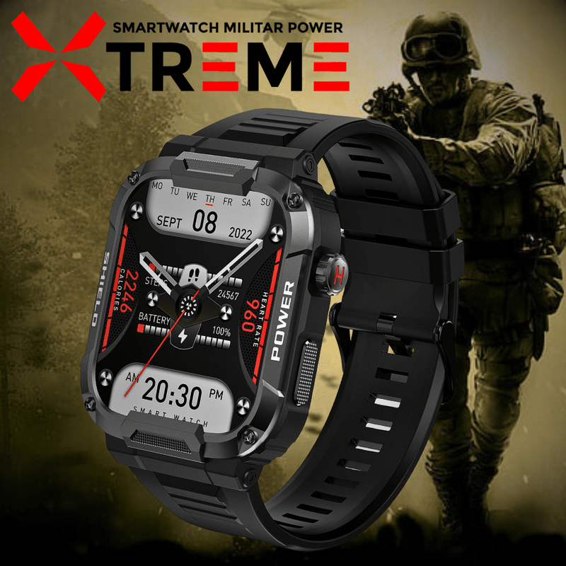 Smartwatch Militar Indestrutível Power Xtreme