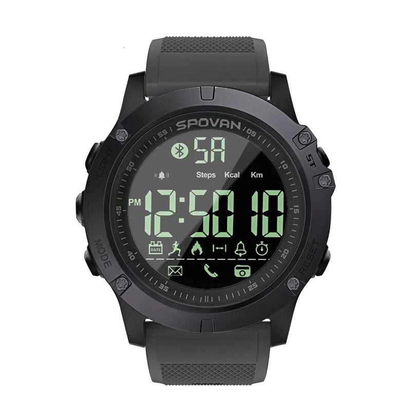 Smartwatch Militar Track Black