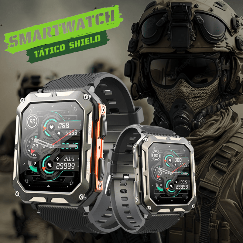 Smartwatch Tático Militar Shield