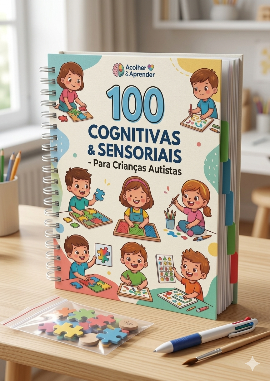 Apostila 100 Atividades Cognitivas e Sensoriais Para Crianças Autistas